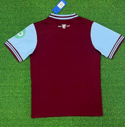 24-25 West Ham United Home  fan version  Jersey
