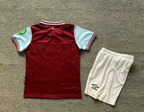 24-25 West Ham United Home Kids Kit