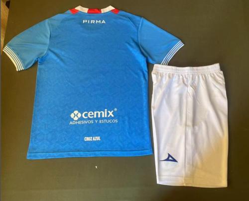 24-25 Cruz Azul Home   Kid   Jersey