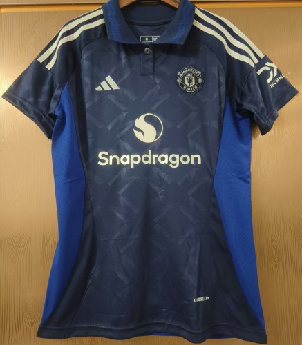 24-25 Manchester United Away Woman Jersey/24-25曼联客场女装
