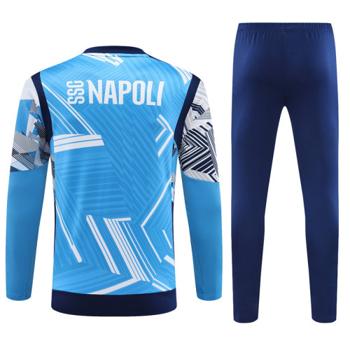 24-25 Napoli Training Suit/24-25那不勒斯半拉训练服