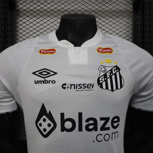 24-25 Santos Home Player Jersey/24-25 桑托斯主场球员版
