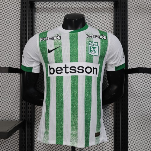 24-25 Atlético Nacional Home Player Jersey/24-25国民竞技主场球员版
