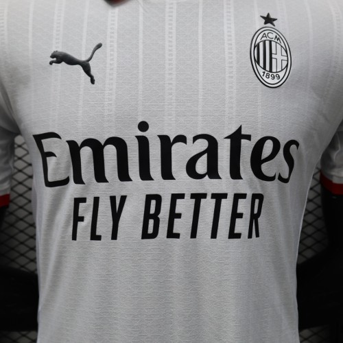 24-25 AC Milan Away Player Jersey/24-25 AC米兰客场球员版