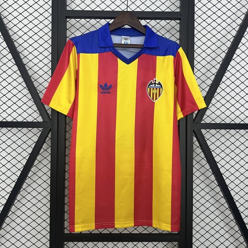 80-82 Valencia Home Retro Jersey/80-82 瓦伦西亚主场球衣