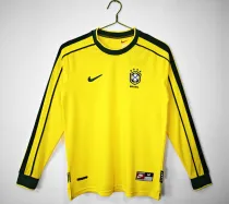 1998 Brazil Home Retro Jersey/1998 巴西主场