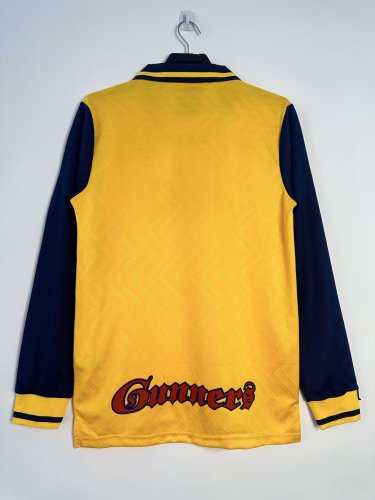 96-97 Arsenal Away Long Sleeve Retro Jersey/96-97阿森纳客场长袖