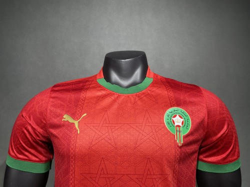 2025 Morocco Home Player Jersey/2025 摩洛哥主场球员版