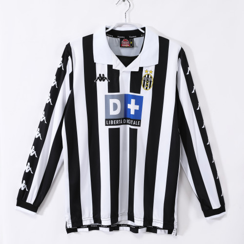 99-00 Juventus Home Long Sleeve Retro Jersey/99-00尤文主场长袖