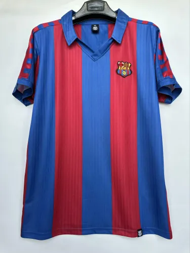 90-92 Barcelona Home Retro Jersey/90-92巴萨主场