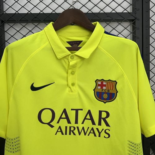 14-15 Barcelona Third Retro Jersey/14-15巴萨第二客场