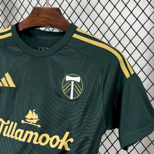 25-26 Portland Timbers Home Fans Jersey/25-26 伐木工主场球迷