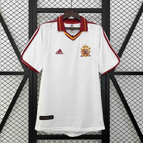 2000 Spain Away Retro Jersey/2000西班牙客场
