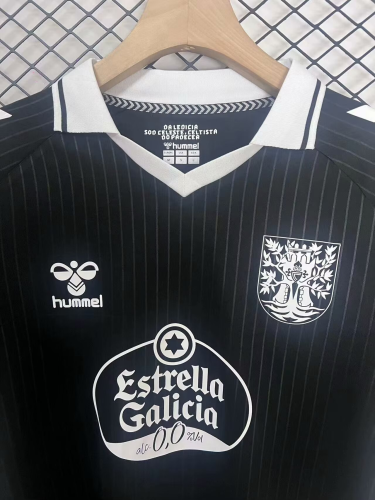 25-26 Celta Vigo 100 Years Black Fans Jersey/ 25-26 塞尔塔100周年黑色球迷