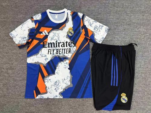 25-26 Real Madrid Short Sleeve Training Suit/ 25-26皇马短袖训练服