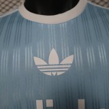 AD Fashion Blue Jersey/ 三叶草蓝色