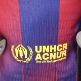 25-26 Barcelona Home Player Jersey/ 25-26 巴萨主场球员