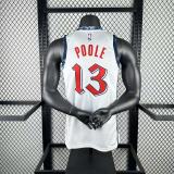 2025 Washington Wizards 13#Poole Jersey/2025 奇才城市版13#Poole