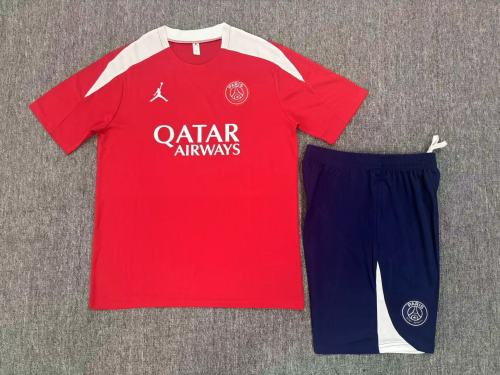 25-26 PSG Short Sleeve Training Suit/ 25-26PSG巴黎短袖训练服