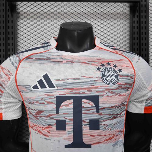 25-26  Bayern Munich Away player Jersey/ 25-26 拜仁客场球员
