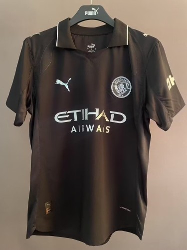 25-26 Manchester City Away Final Right Player Jersey/25-26曼城客场球员正确布料