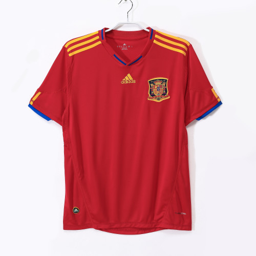 2010 Spain Home Retro Jersey/2010西班牙主场
