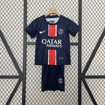 24-25 PSG Champions of Europe 25 Home Kid Kit/24-25PSG巴黎主场冠军童装