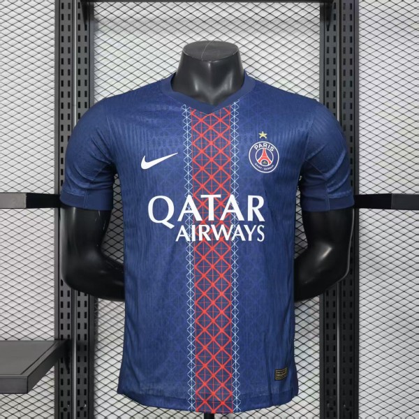 25-26 PSG Home Player 1 Star Jersey/ 25-26巴黎PSG主场球员版一星