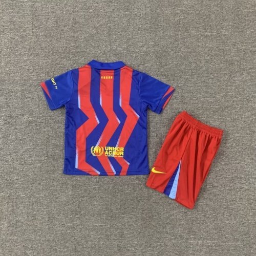 25-26 Barcelona 4th Kid Kit/25-26 巴萨第二客场童装
