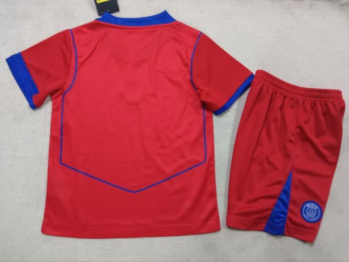 25-26 PSG Third Kid Kit/25-26 PSG巴黎第二客场童装