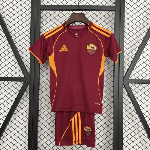 25-26 Roma Home Kid Kit /25-26罗马主场童装