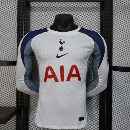25-26 Tottenham Hotspur Home Player Long Sleeve Jersey/25-26 热刺主场球员长袖