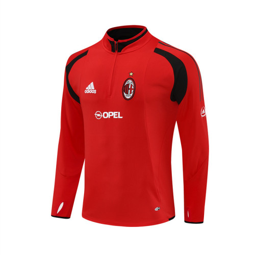 04-05 AC Milan Red Retro Training Suit Top/ 04-05AC米兰复古上衣
