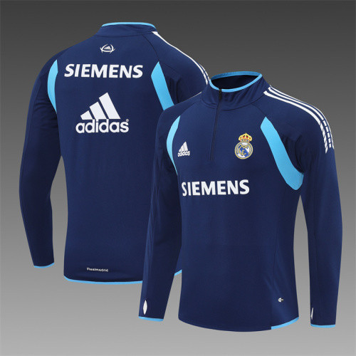 05-06 Real Madrid Retro Training Suit Top/05-06皇马复古上衣