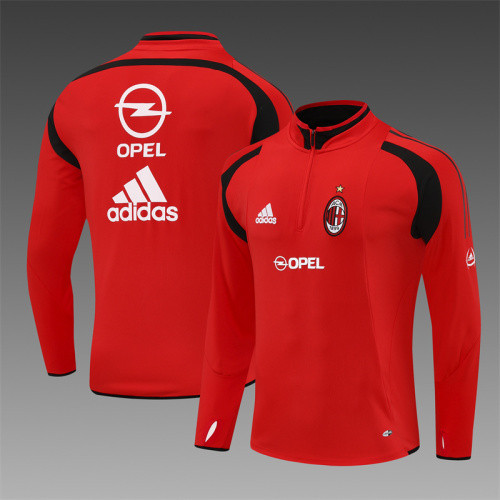 04-05 AC Milan Red Retro Training Suit Top/ 04-05AC米兰复古上衣