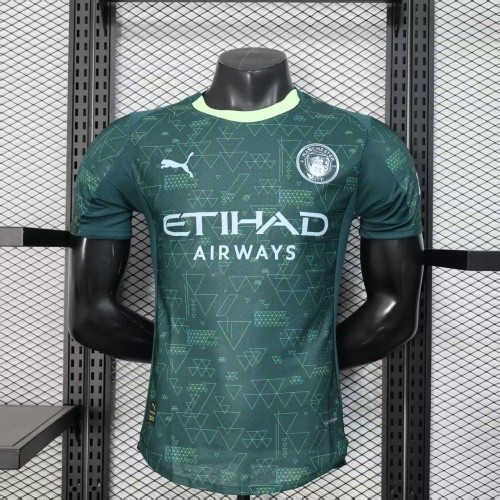 25-26 Manchester City 4TH Player Jersey/25-26曼城第四客场