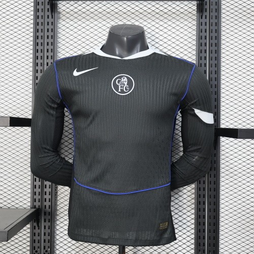 25-26 Chelsea Third Player Long Sleeve Jersey/ 25-26 切尔西第二客场球员长袖