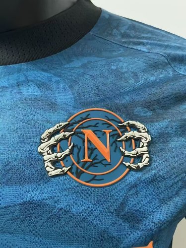 25-26  Napoli Halloween Blue Jersey/ 25-26 那不勒斯万圣节蓝色