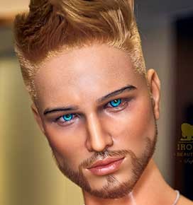 Irontech 176cm--Jack male full silicone doll