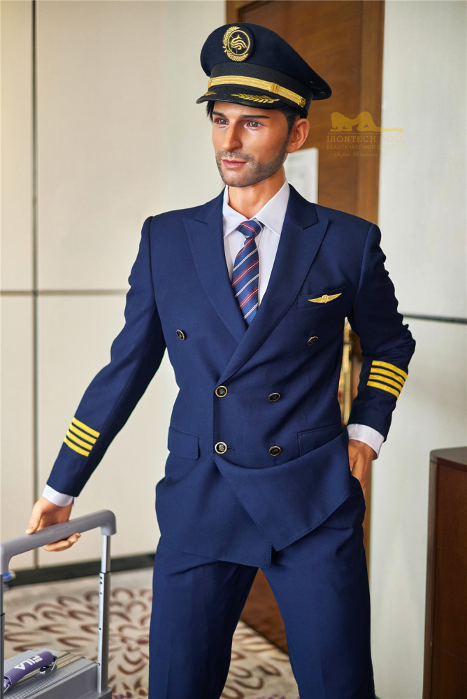 Irontech 176cm--George male full silicone doll