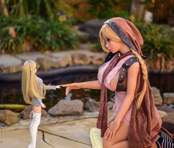 Pre-sale:136Elf Seamless silicone doll Jade!