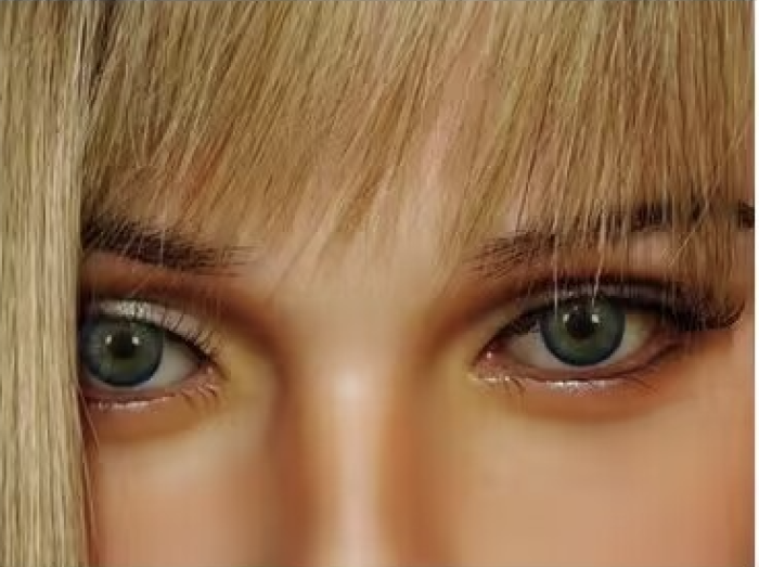 AK165CM S#159  Silicone doll