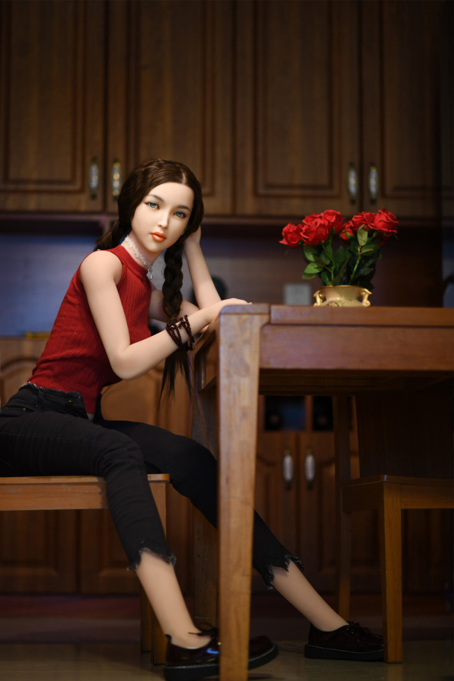 TEMTAS Sex Doll Realistic Love Sex Doll Super Soft Lifelike Doll TPE 165CM B-Cup