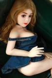 TEMTAS Sex Doll Realistic Love Doll Sex Toy Super Soft Lifelike Silicone Doll 125CM