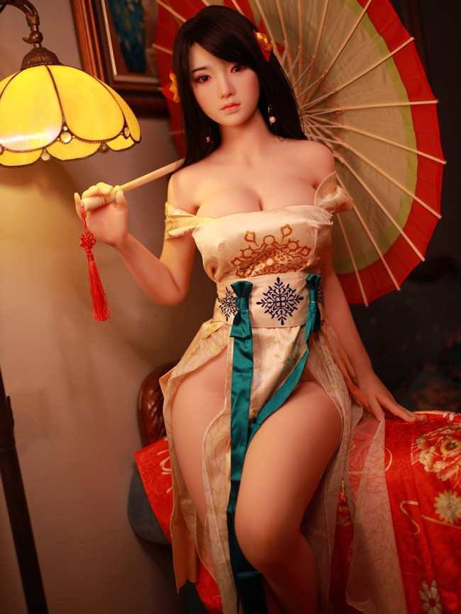 TEMTAS Sex Doll Life Size Realistic Love Doll Soft Silicone Body 161CM Jingjin