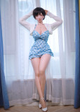 TEMTAS Sex Toy Doll Realistic Ultra Soft Lifelike Skin Love Doll Silicone Body 157CM Naixue