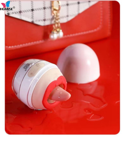 Toy Vibrator for Woman with 10 Modes 104℉ Adult Toys Rose Clitoral Vibrator Tongue Licking Vibrator Licking & Vibrating Nipples Clitoral Stimulator Rechargeable Adult Sex Toys for Women Couples