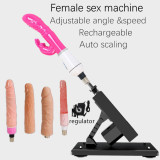Adjustable sex machine, connector love machine male and female masturbation insert machine pump gun, sex toy male masturbation cup automatic machine gun adult toy device with realistic dildo automatic machine masturbation cup sex vibrator gun machine