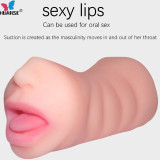 Men's non-fully automatic dildo retractable hand-free true yin virginity clip suck sex toys for men sex toys