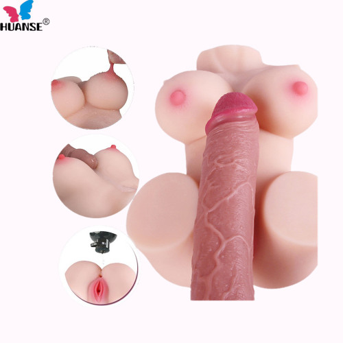 Sex Doll Torso Male Masturbator, Realistic Pocket Pussy Ass With Breasts, Vagina & Anal For Men Masturbation, Female Torso Love Doll Silicone Adult Male Sex Toys For Men Hands Free Pleasure